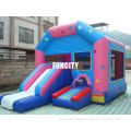 0.55mm Pvc Tarpaulin Inflatable Combo Bouncer For Bouncy , Slide And Jumping